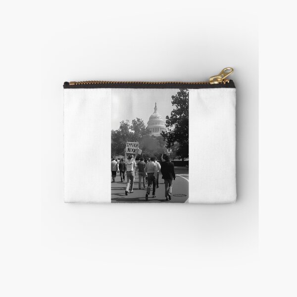 Item preview, Demonstrator With Impeach Nixon Sign - Washington Dc 1973 designed and sold by war-aooldridge.