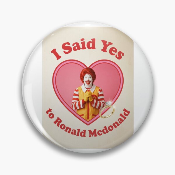 Item preview, Ronald mcdonald Love boyfriend birthday funny prank meme gift weird designed and sold by CheeseBlueprint.