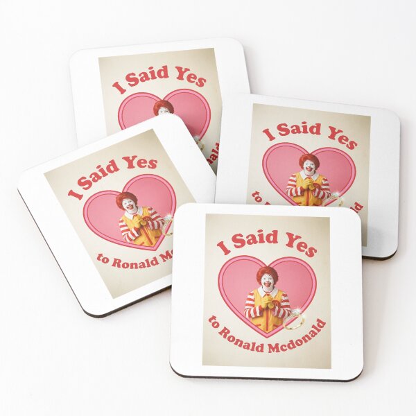 Item preview, Ronald mcdonald Love boyfriend birthday funny prank meme gift weird designed and sold by CheeseBlueprint.