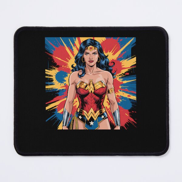Item preview, Female Superhero Comic Style Paint designed and sold by EstellBartell.
