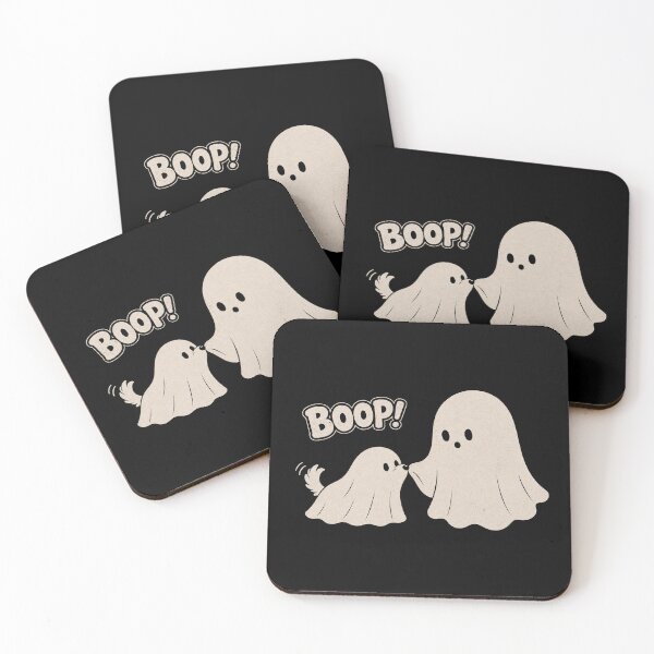 Item preview, Boop Ghost Dog, Funny Spooky Season, Cute Halloween designed and sold by KodiakMillyy.