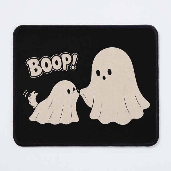 Item preview, Boop Ghost Dog, Funny Spooky Season, Cute Halloween designed and sold by KodiakMillyy.