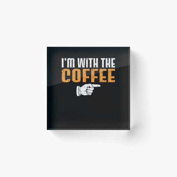Item preview, I'm With The COFFEE Matching Couple Halloween designed and sold by mdmahabubur.
