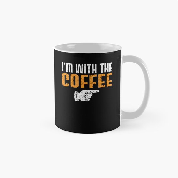 Item preview, I'm With The COFFEE Matching Couple Halloween designed and sold by mdmahabubur.