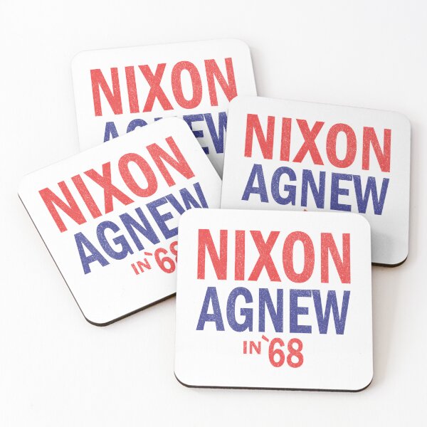 Item preview, Distressed Nixon Agnew In 1968 designed and sold by war-aooldridge.