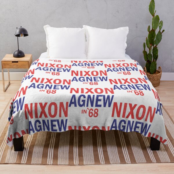 Item preview, Distressed Nixon Agnew In 1968 designed and sold by war-aooldridge.