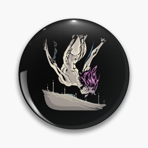 Item preview, Female Cyborg Free-Falling In Mid-Air designed and sold by AsiaKautzer.