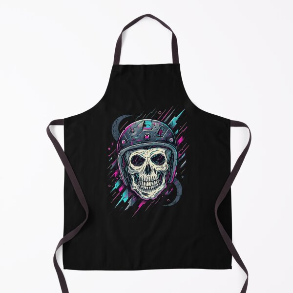 Item preview, Rider Skull Headgear Vintage Illustration designed and sold by LolaPort5.