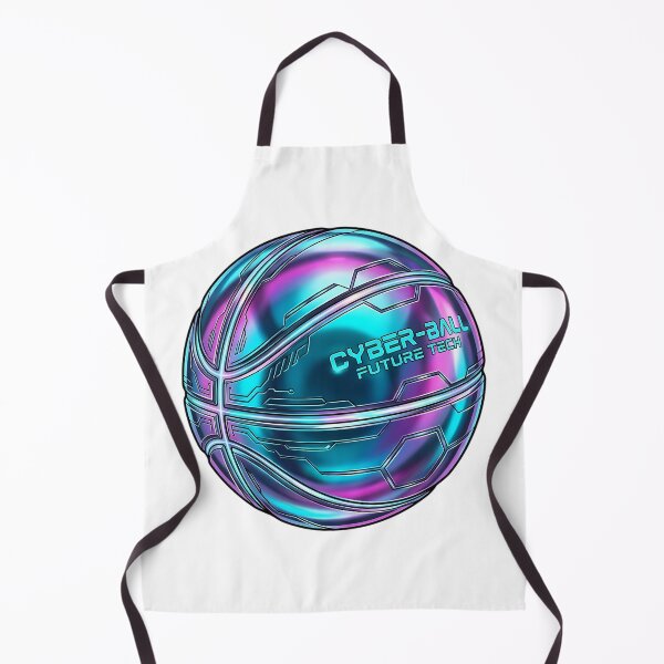 Item preview, Cyberpunk Holographic Iridescent Basketball designed and sold by DripCultureLab.