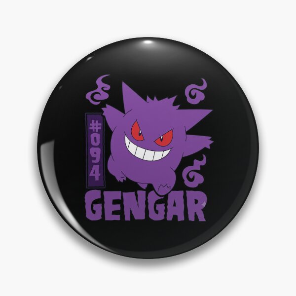 Item preview, Gengar 094 Purple Ghost  designed and sold by ernestsimone.
