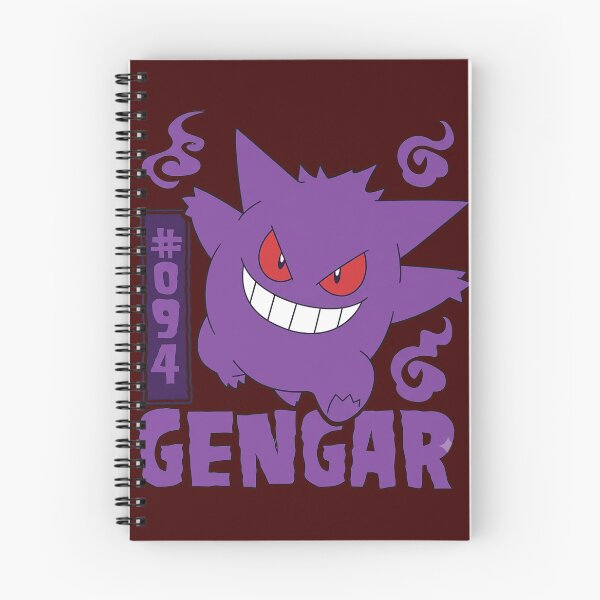 Item preview, Gengar 094 Purple Ghost  designed and sold by ernestsimone.