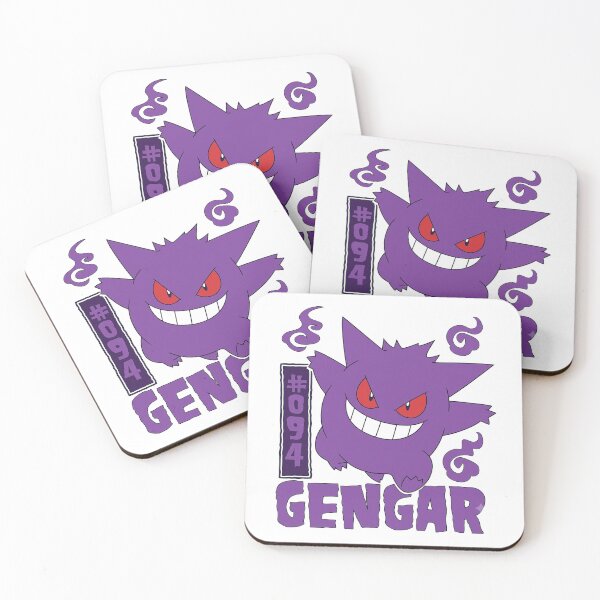 Item preview, Gengar 094 Purple Ghost  designed and sold by ernestsimone.