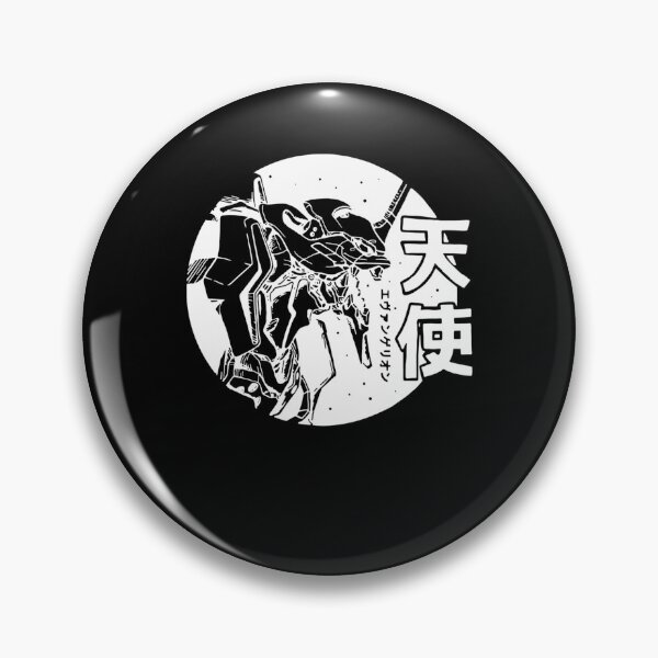 Item preview, Black And White Mecha Head Profile Circle designed and sold by AsiaKautzer.