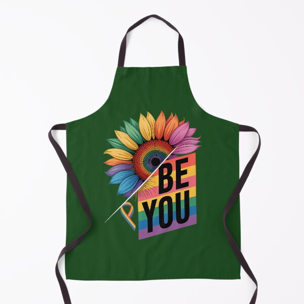 Item preview, Be You Gay Pride Lgbt Ally Sunflower Lgbtq 342 designed and sold by EmbroPUP.