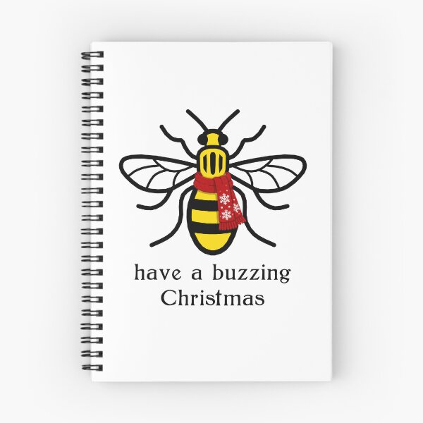 Item preview, Manchester Worker Bee buzzing Christmas designed and sold by bravoalpha.