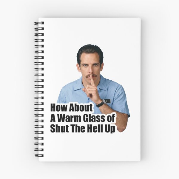 Item preview, Warm Glass of Shut The Hell Up Funny Happy Gilmore Hal Orderly Quote Graphic designed and sold by raedattia.