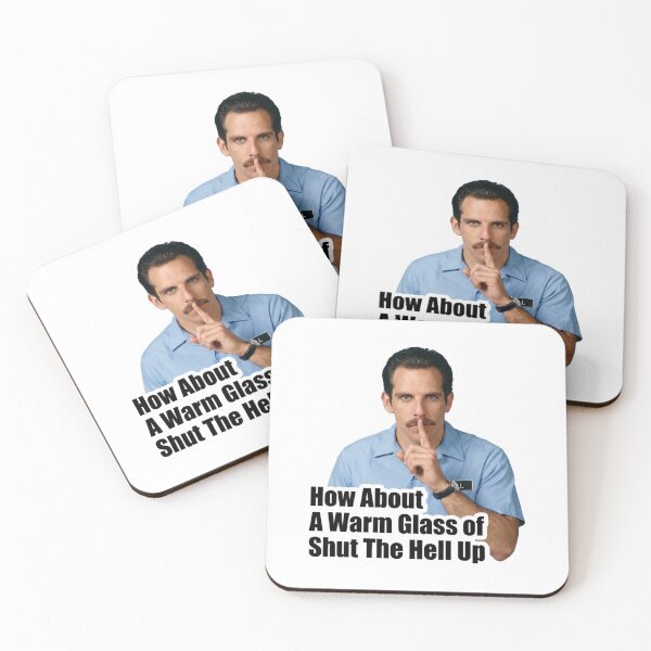 Item preview, Warm Glass of Shut The Hell Up Funny Happy Gilmore Hal Orderly Quote Graphic designed and sold by raedattia.