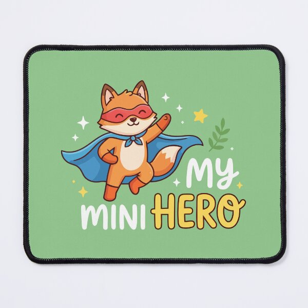 Item preview, My Mini Hero Cute Superhero Fox Cape Stars designed and sold by Amir Faysal.