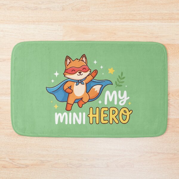 Item preview, My Mini Hero Cute Superhero Fox Cape Stars designed and sold by Amir Faysal.
