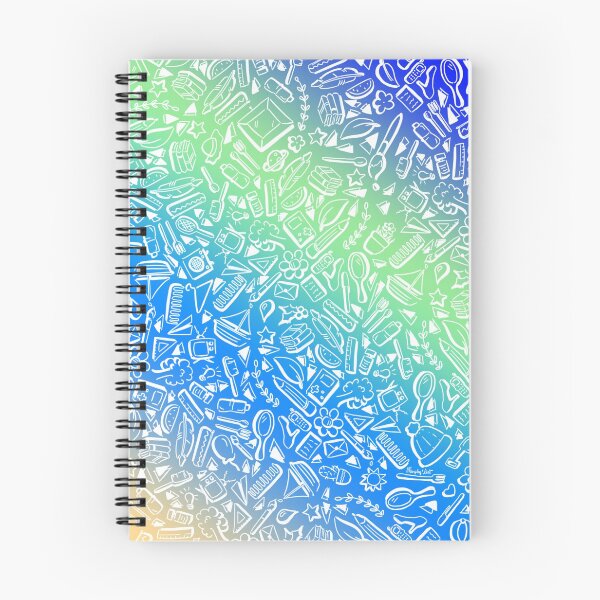 Item preview, Doodles - Aqua designed and sold by murphy3art.