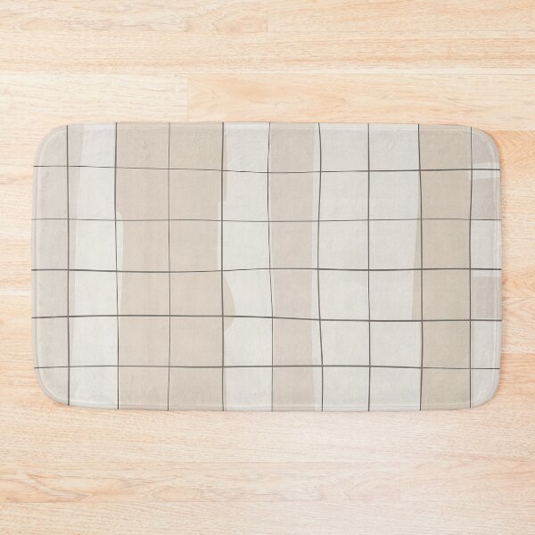 Item preview, Nordic Minimal Grid Line Pattern – Scandinavian Neutral Geometric Seamless Design designed and sold by Tamas Das.