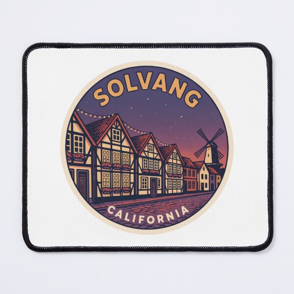Item preview, Solvang California: Danish Nightscape designed and sold by CircinusStore.