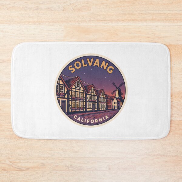 Item preview, Solvang California: Danish Nightscape designed and sold by CircinusStore.