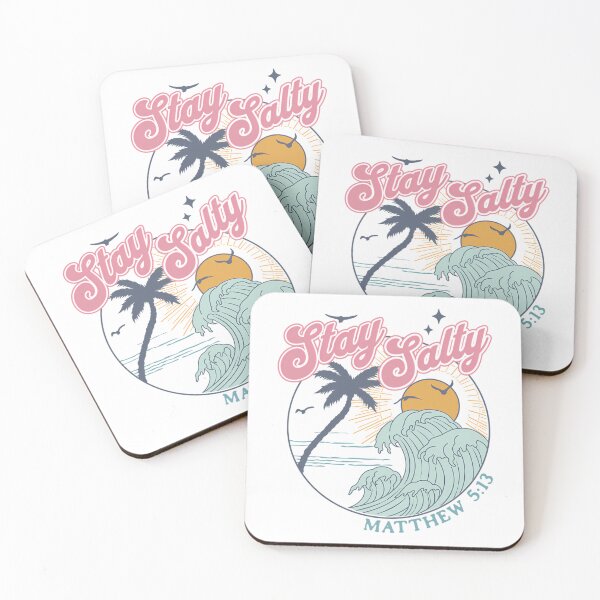 Item preview, Matthew 513 Stay Salty Bible Scripture Christian Vintage designed and sold by Ocea-nWhitlow.