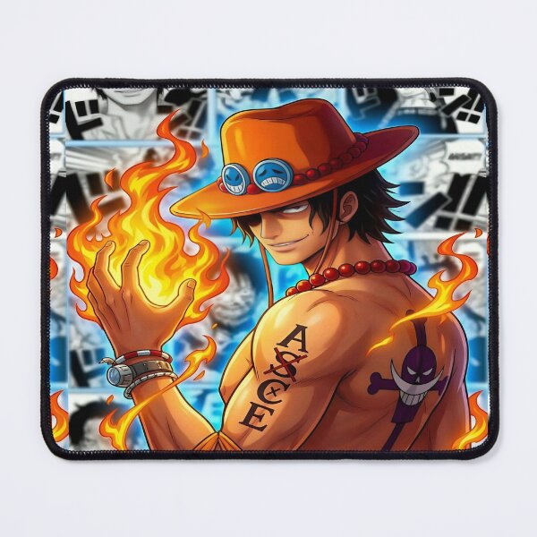 Item preview, One Piece Portgas D. Ace Fire Fist Wallpaper Aesthetic Anime Artwork designed and sold by Matt_Smith.