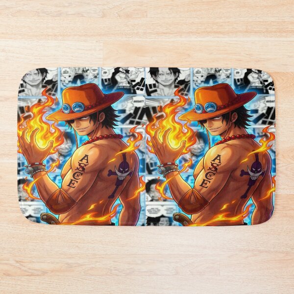 Item preview, One Piece Portgas D. Ace Fire Fist Wallpaper Aesthetic Anime Artwork designed and sold by Matt_Smith.