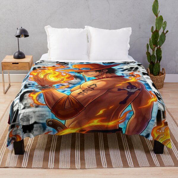 Item preview, One Piece Portgas D. Ace Fire Fist Wallpaper Aesthetic Anime Artwork designed and sold by Matt_Smith.