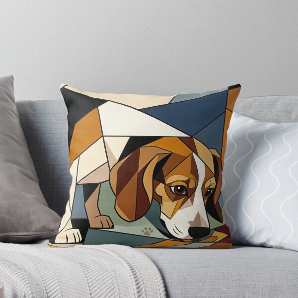 Item preview, cubist animal artwork designed and sold by forget45studio.