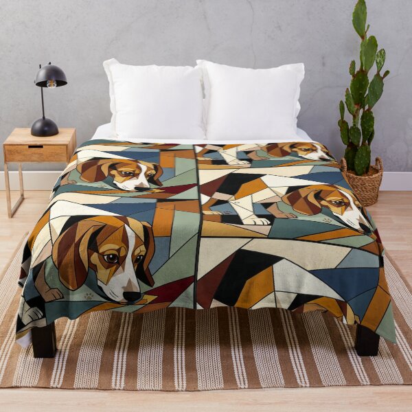 Item preview, cubist animal artwork designed and sold by forget45studio.