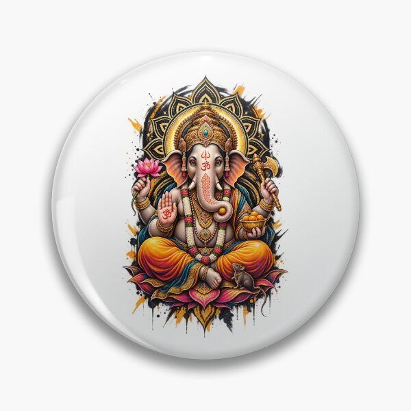 Item preview, Ganesha Indian Symbol | Spiritual Meditation Design designed and sold by Cool Robot Bro..