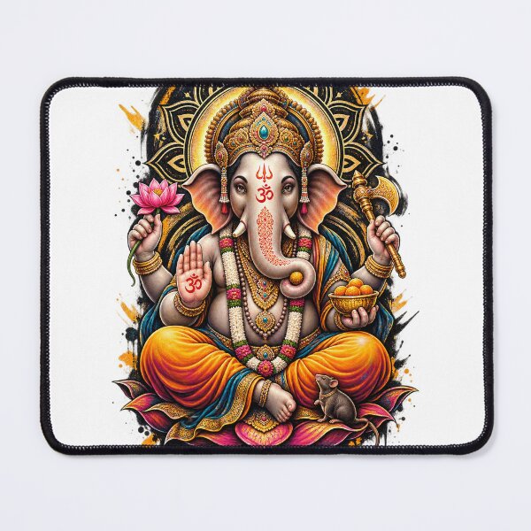 Item preview, Ganesha Indian Symbol | Spiritual Meditation Design designed and sold by Cool Robot Bro..