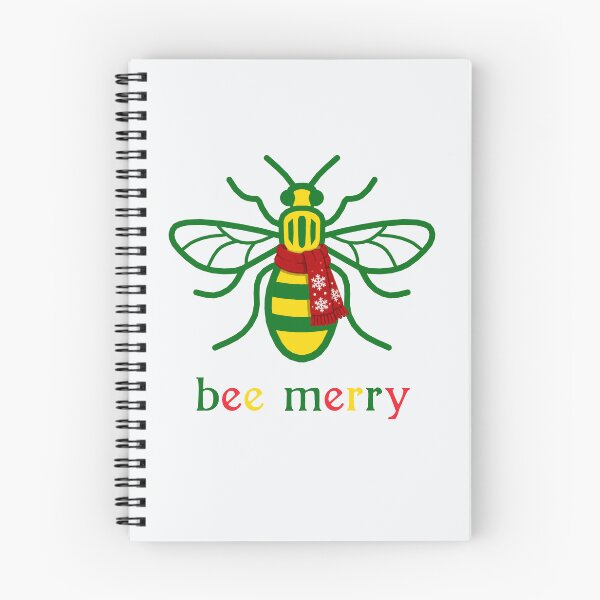 Item preview, Manchester Worker Bee Merry Christmas green-yellow-red designed and sold by bravoalpha.