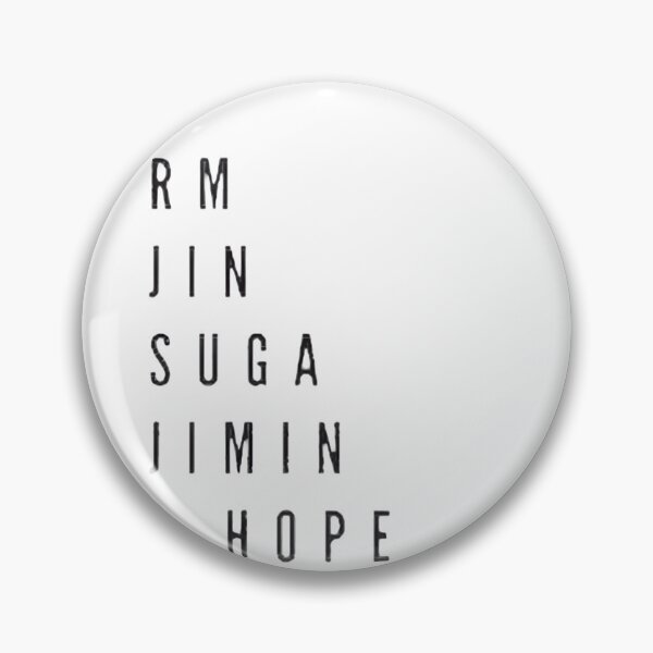 Item preview, Bts Bangtan Sonyeondan Members Names - K-Pop Army Design LIMITED EDITION designed and sold by RONNIE ..