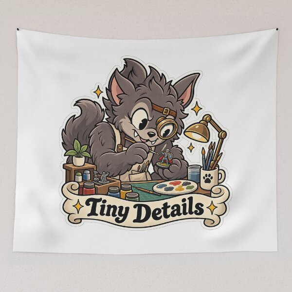 Item preview, Miniature Painting Werewolf designed and sold by Thai Vibe Studio.