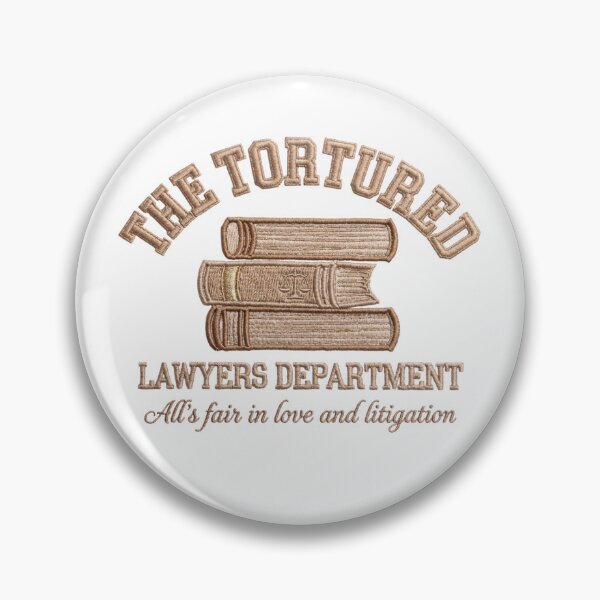 Item preview, The Tortured Lawyers Department - Lawyer Humor Parody & Book Stack Design designed and sold by Shopeon Designs.