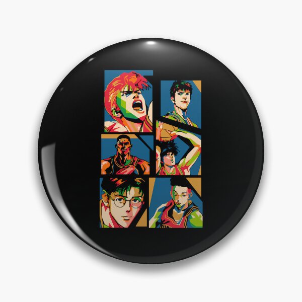 Item preview, Shohoku High Basketball Team Collage designed and sold by GailGrant.