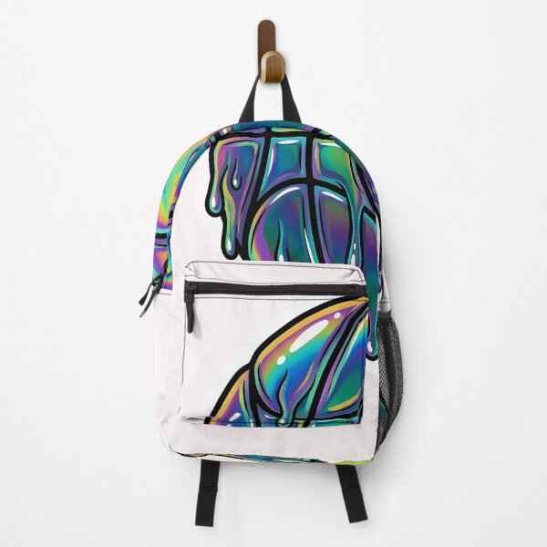 Item preview, Iridescent Oil Slick Melting Basketball designed and sold by DripCultureLab.