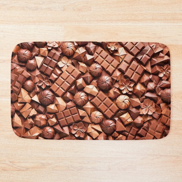 Item preview, Richly detailed origami chocolate pattern designed and sold by Marcu Ioachim.