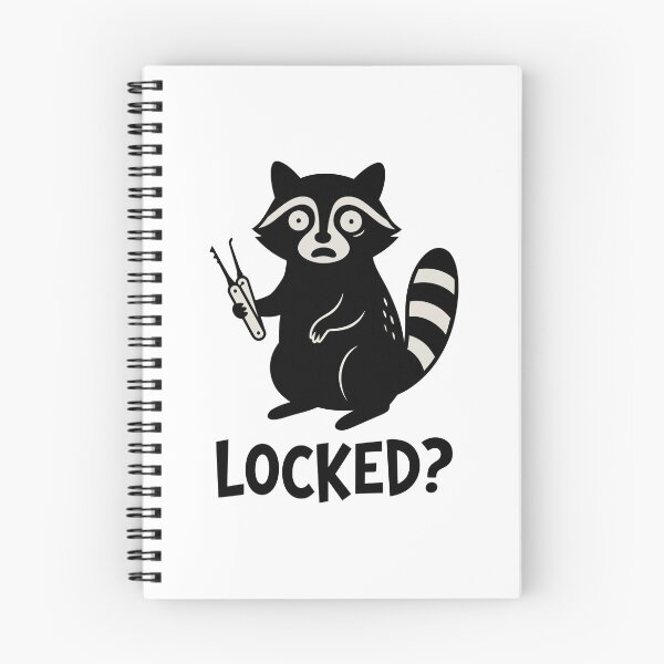 Item preview, Locked Funny Raccoon Lockpick Locksmith Humor designed and sold by Amir Faysal.