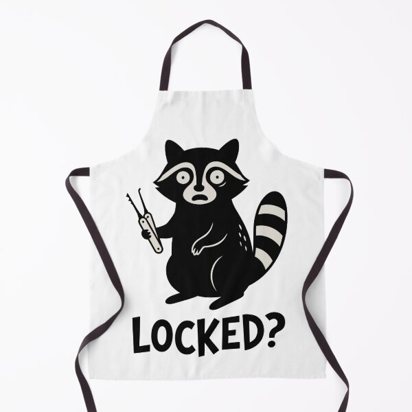 Item preview, Locked Funny Raccoon Lockpick Locksmith Humor designed and sold by Amir Faysal.