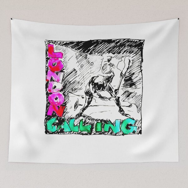 Item preview, London Calling Distressed - The Clash designed and sold by CapSoulCo.