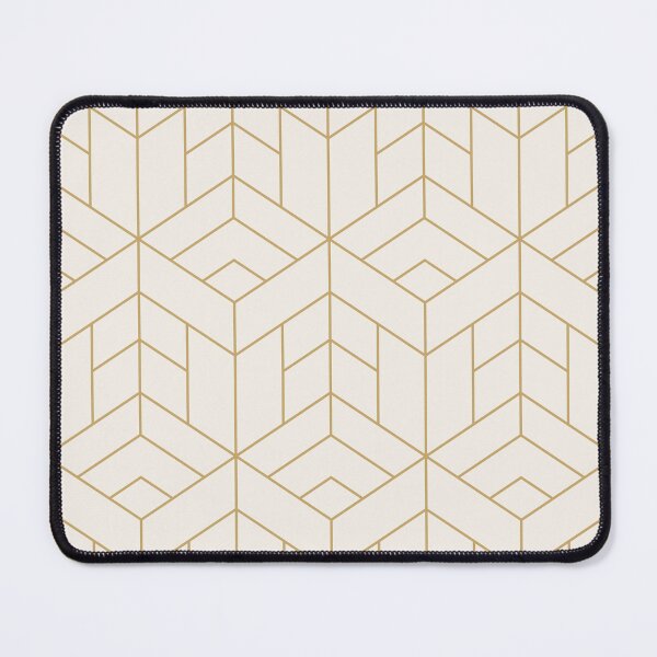 Item preview, Geometric pattern art print, minimal gold abstract interior design designed and sold by Aurum-design.