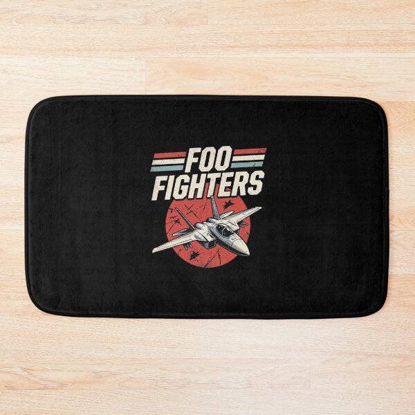 Item preview, Foo Fighter Jet Retro Rock Art designed and sold by OscarLucas.