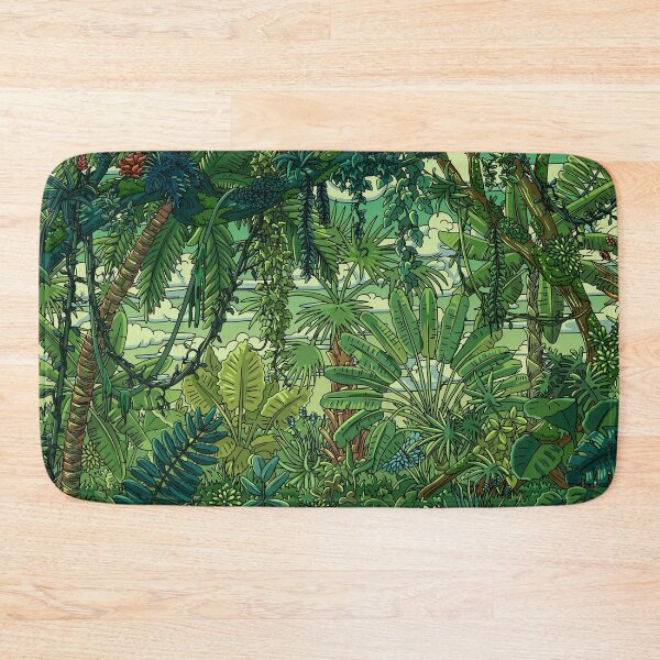 Item preview, Tropical jungle designed and sold by Olga Kholkina.
