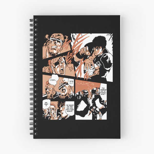 Item preview, Kenshiro Amnesia Fist Manga Strip designed and sold by GailGrant.