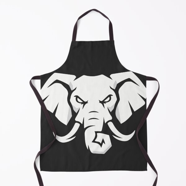 Item preview, Angry White Elephant Mascot Logo Fierce Animal Graphic designed and sold by artscripts.